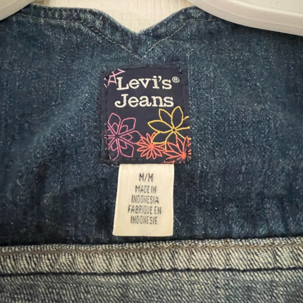 Levi's Dark Blue Denim Jacket - Picture 3 of 3